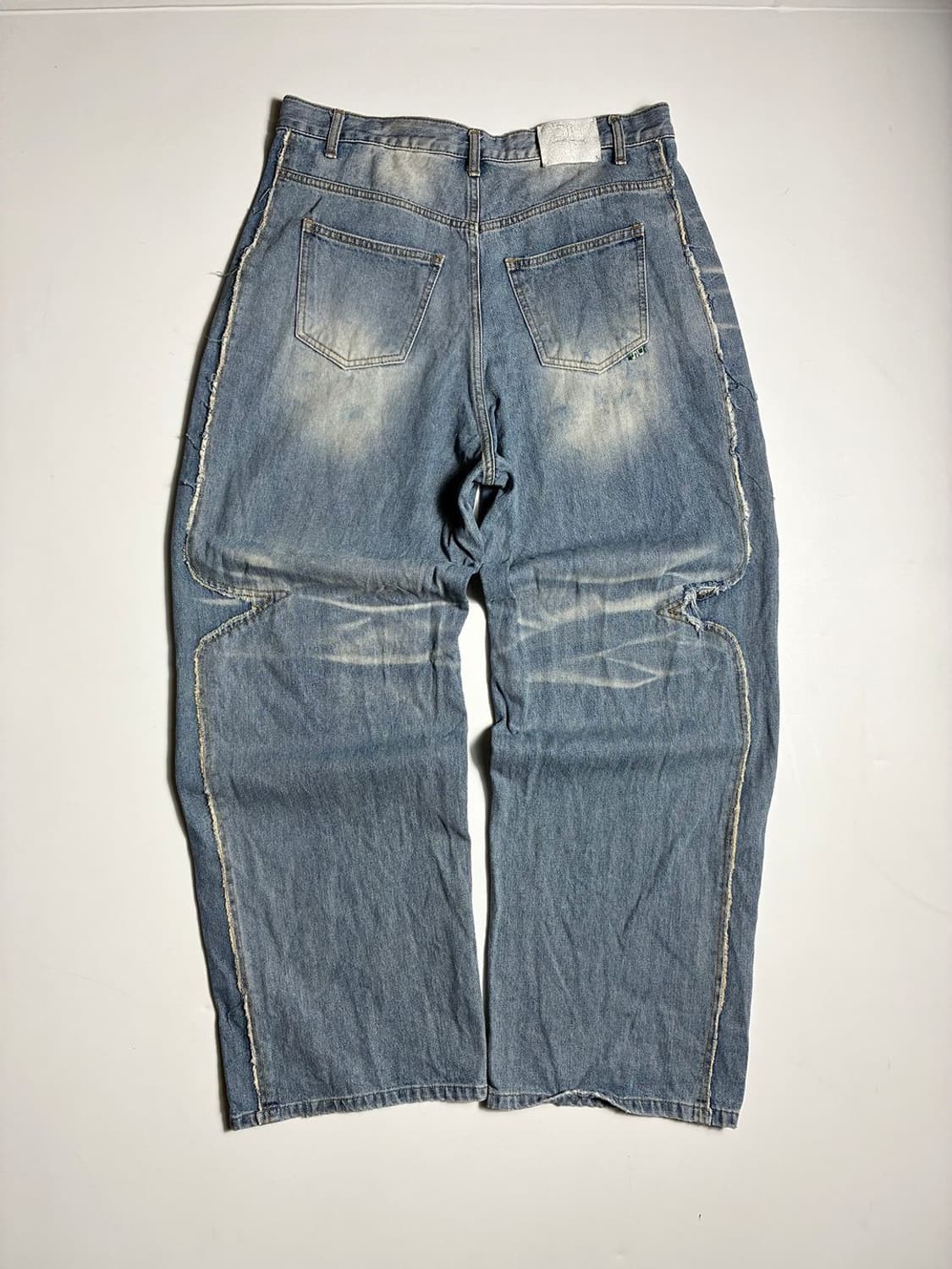 디앤에스알 DNSR 인사이드 아웃 리컷 데님 팬츠 R2364 상품이미지5