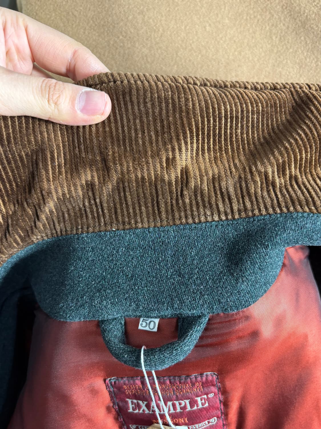 Missoni 미쏘니 코듀로이 카라 코트 상품이미지5