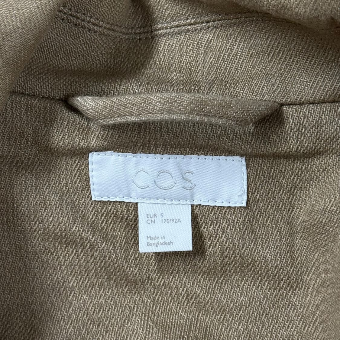 [L] COS 코스 남성 코튼 데님 자켓 블루종 상품이미지6