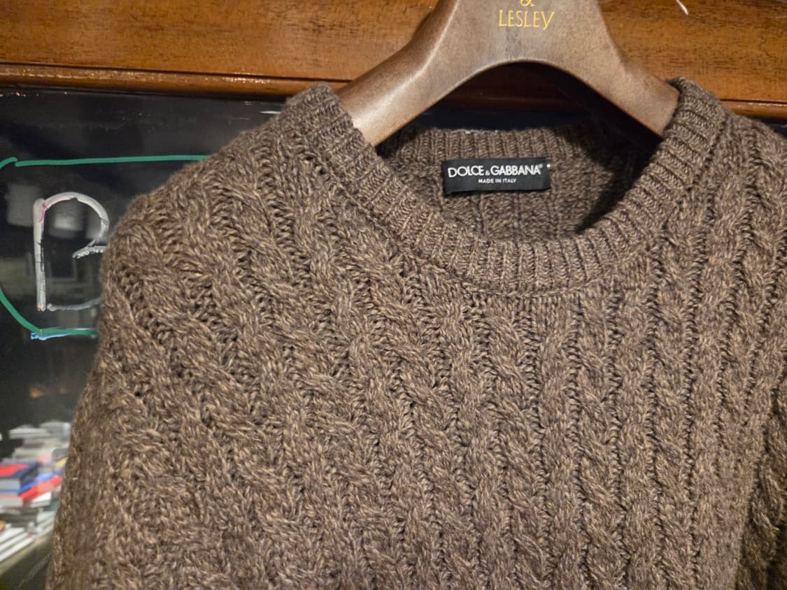돌체앤가바나 케이블니트  상품이미지6