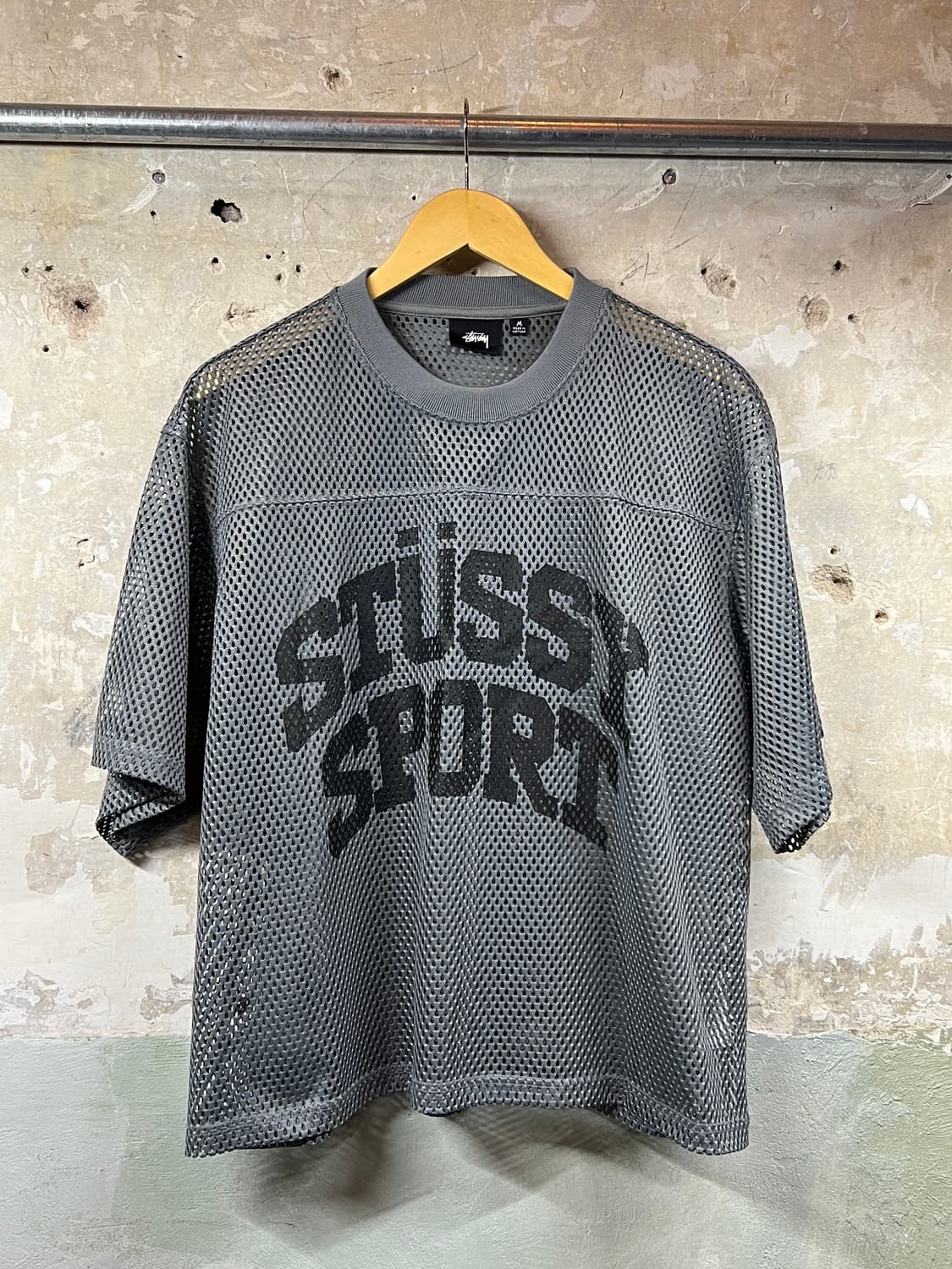 [Stüssy/스투시] Sport Jersey silver (M) 상품이미지5