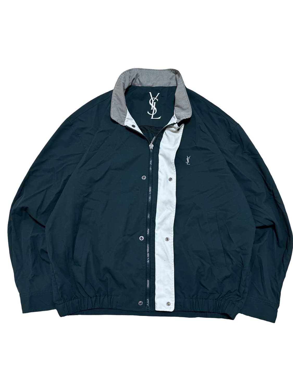 YSL 입생로랑 딥그린 블루종 자켓 상품이미지1