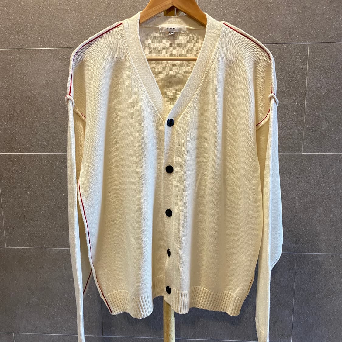 TONYWACK 토니웩 스티치 울 가디건 (L) 상품이미지7