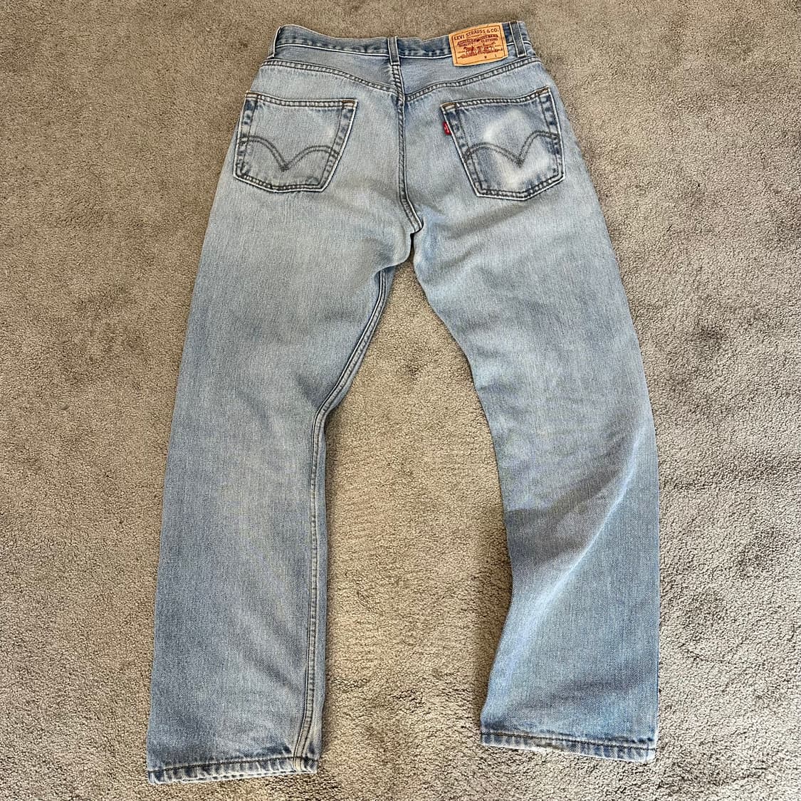 리바이스505 레귤러 핏 데님 팬츠(30) 상품이미지3