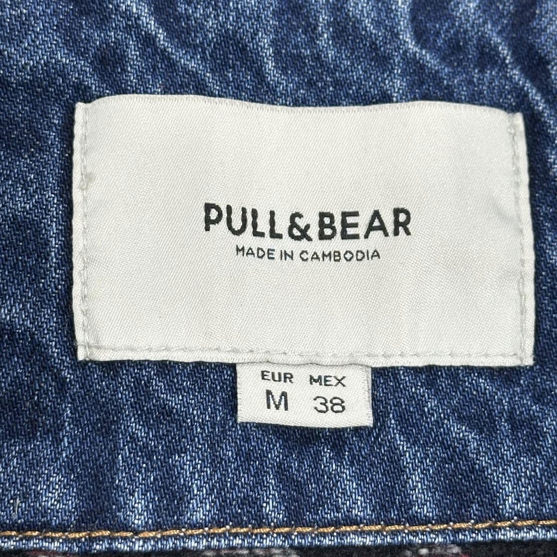 VTG 빈티지 코듀로이 카라 데님 트러커자켓 M 상품이미지6