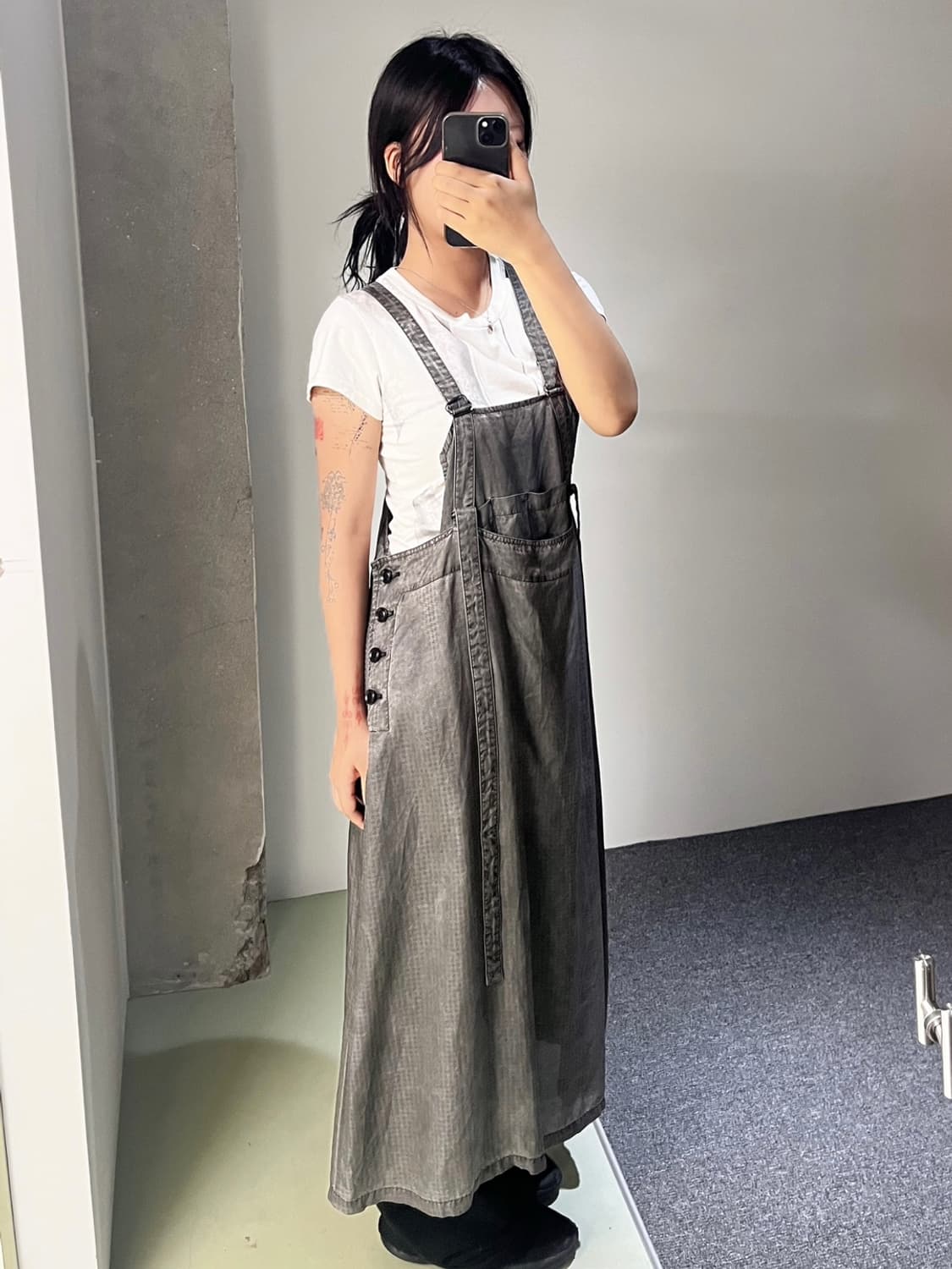 요지 야마모토 Y's 서스펜더 스커트 상품이미지3