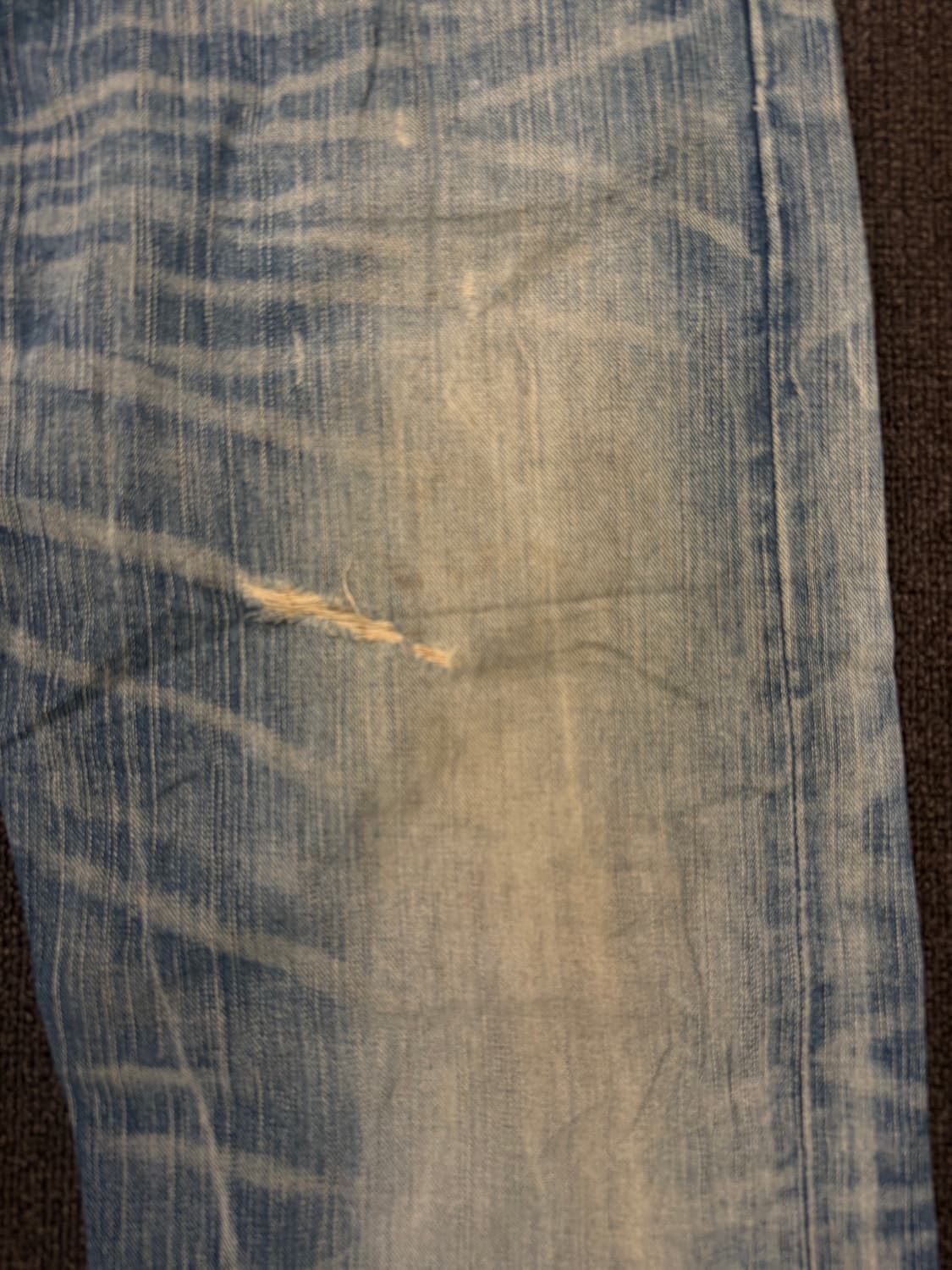 36)에드윈 XVS403 빈티지 라이트블루 데님팬츠 상품이미지3