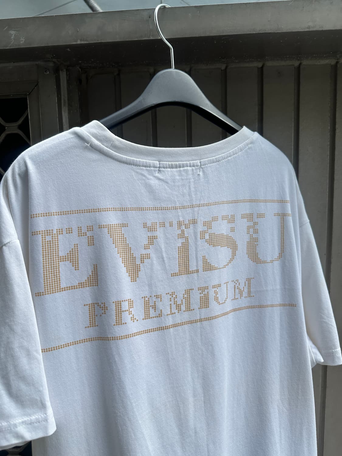 EVISU printing tee -white 상품이미지7