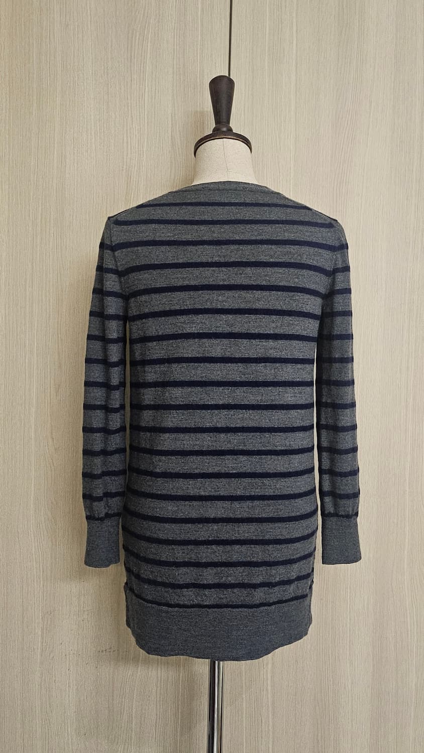 (드라이클리닝)빈폴 스트라이프 얇은 울 롱가디건 95 상품이미지5