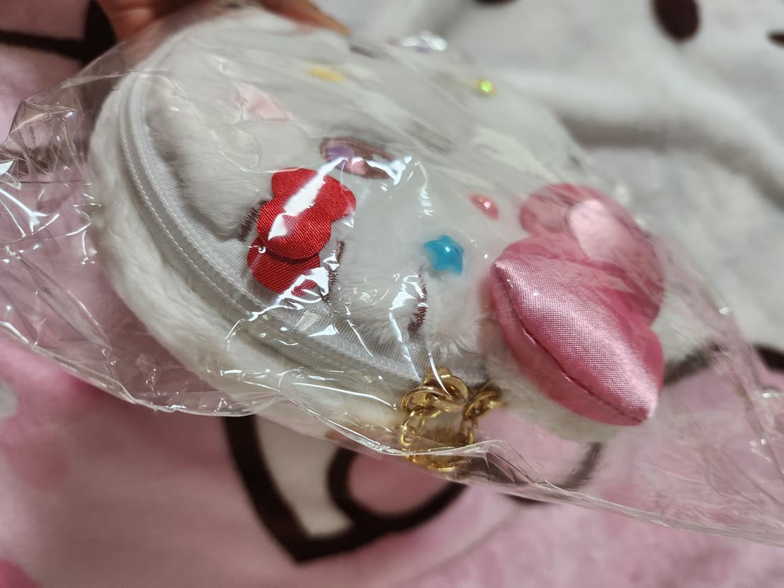 헬로키티 손잡이 지퍼 파우치 상품이미지3