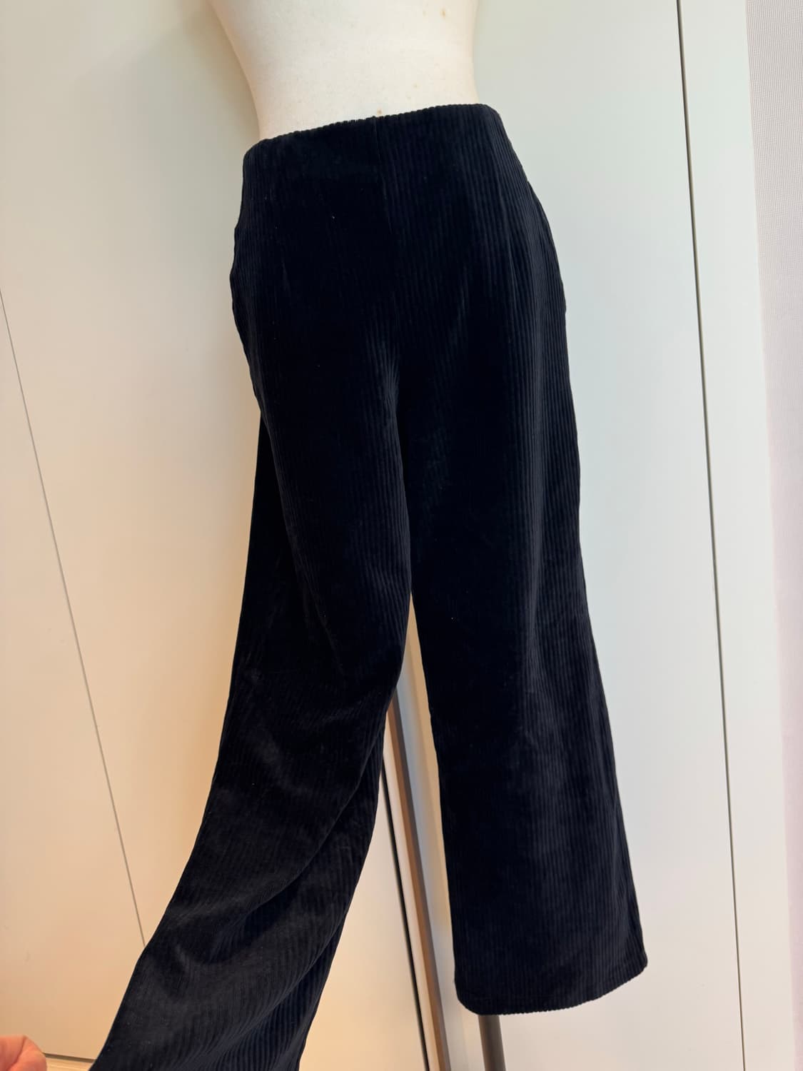 무료배송) 새옷- 라삐아프 코듀로이 세미와이드 바지 상품이미지4