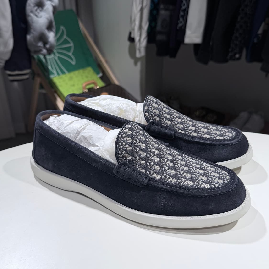 (A/43) / 디올 그랑빌 스웨이드 로퍼 상품이미지4