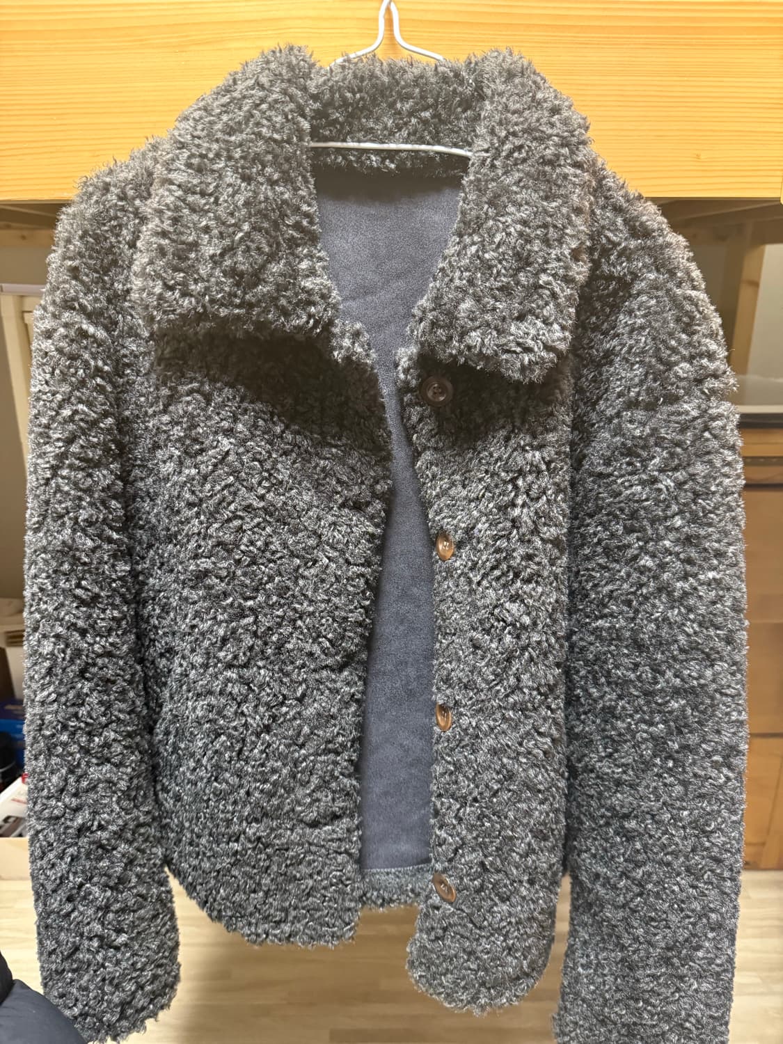 에이블리 뽀글이 자켓 상품이미지1