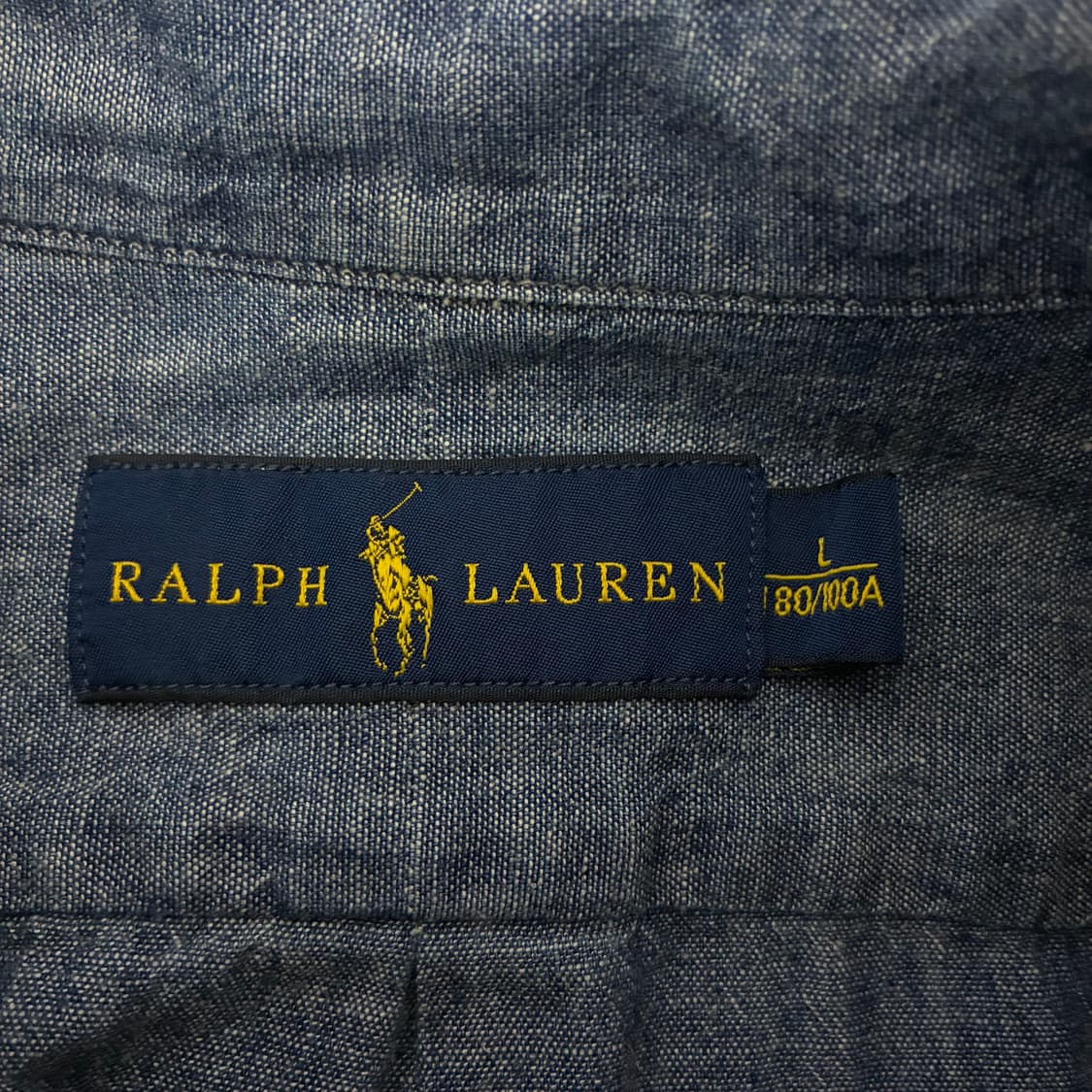 Polo  폴로 랄프로렌 자수 코튼 샴브레이 셔츠 상품이미지4