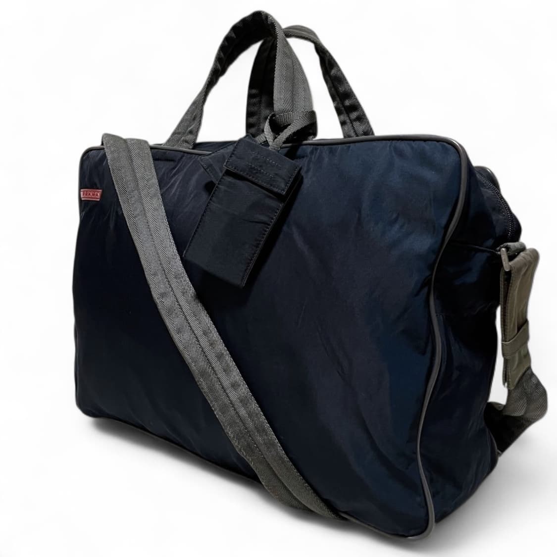 프라다 스포츠 나일론 보스톤 메신저백 네이비 상품이미지1