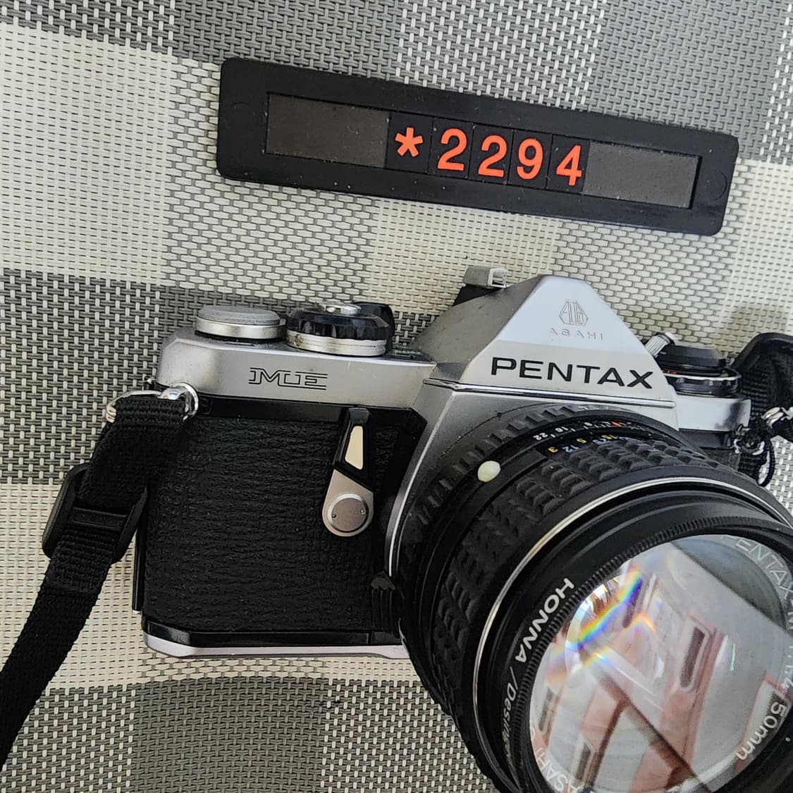 펜탁스 ME 필름카메라 1.4 단렌즈 실버바디 상품이미지2