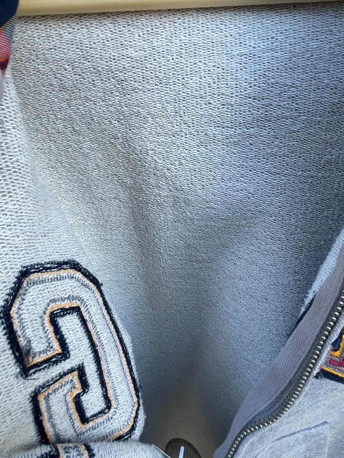 GAP 체크로고 그레이 후디 상품이미지10