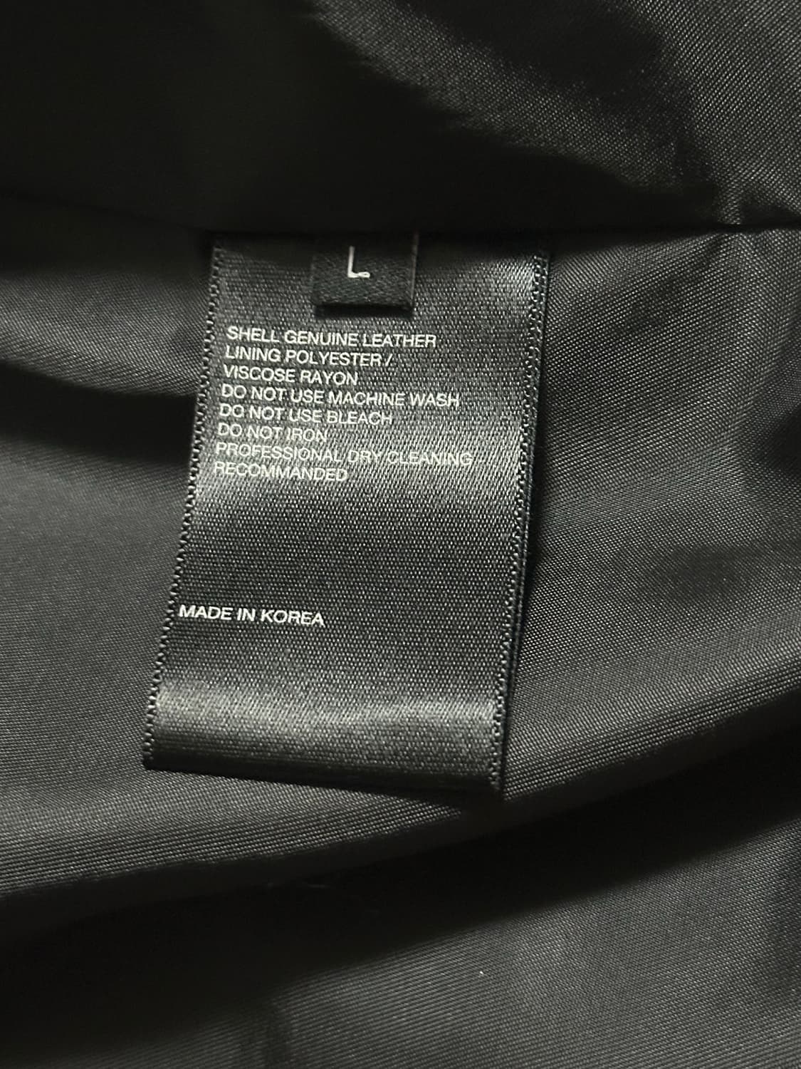 비바스튜디오 클래식 라이더 가죽 자켓 L (새상품급) 상품이미지4