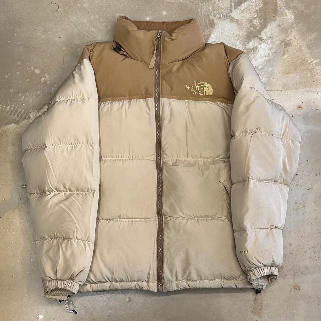 S 노스페이스 1996 눕시 600 브라운 다운 패딩 상품이미지2