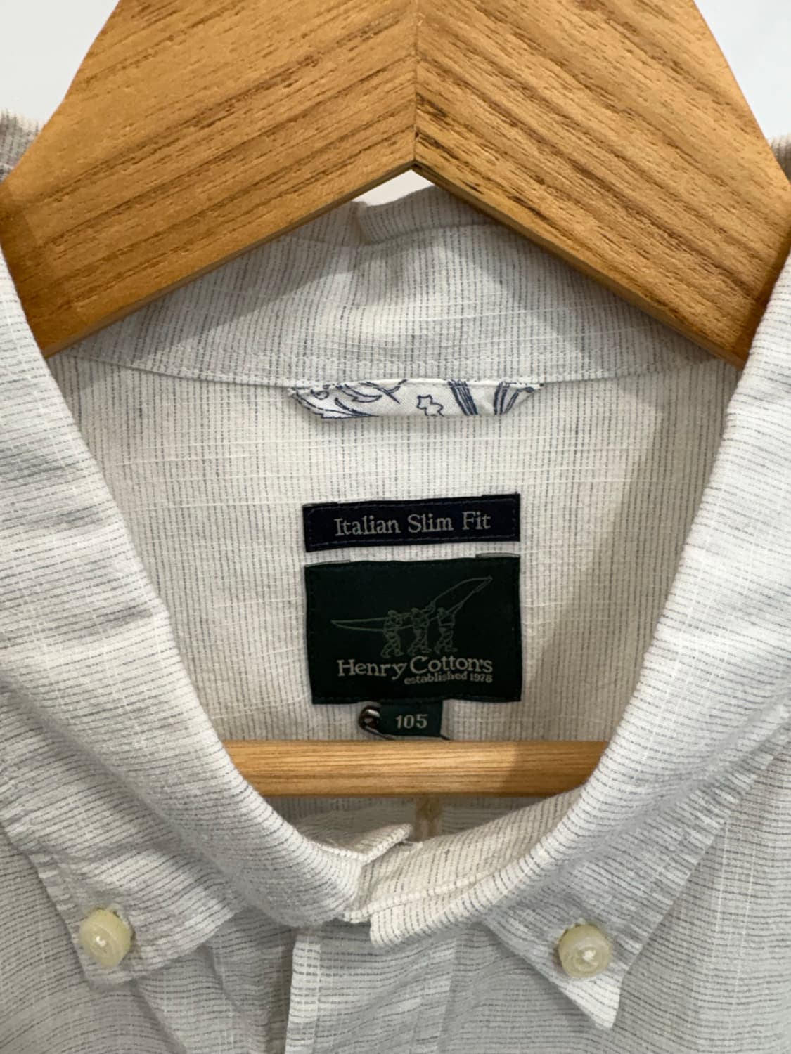 헨리코튼 셔츠 (텍안뗀 새상품) 상품이미지2