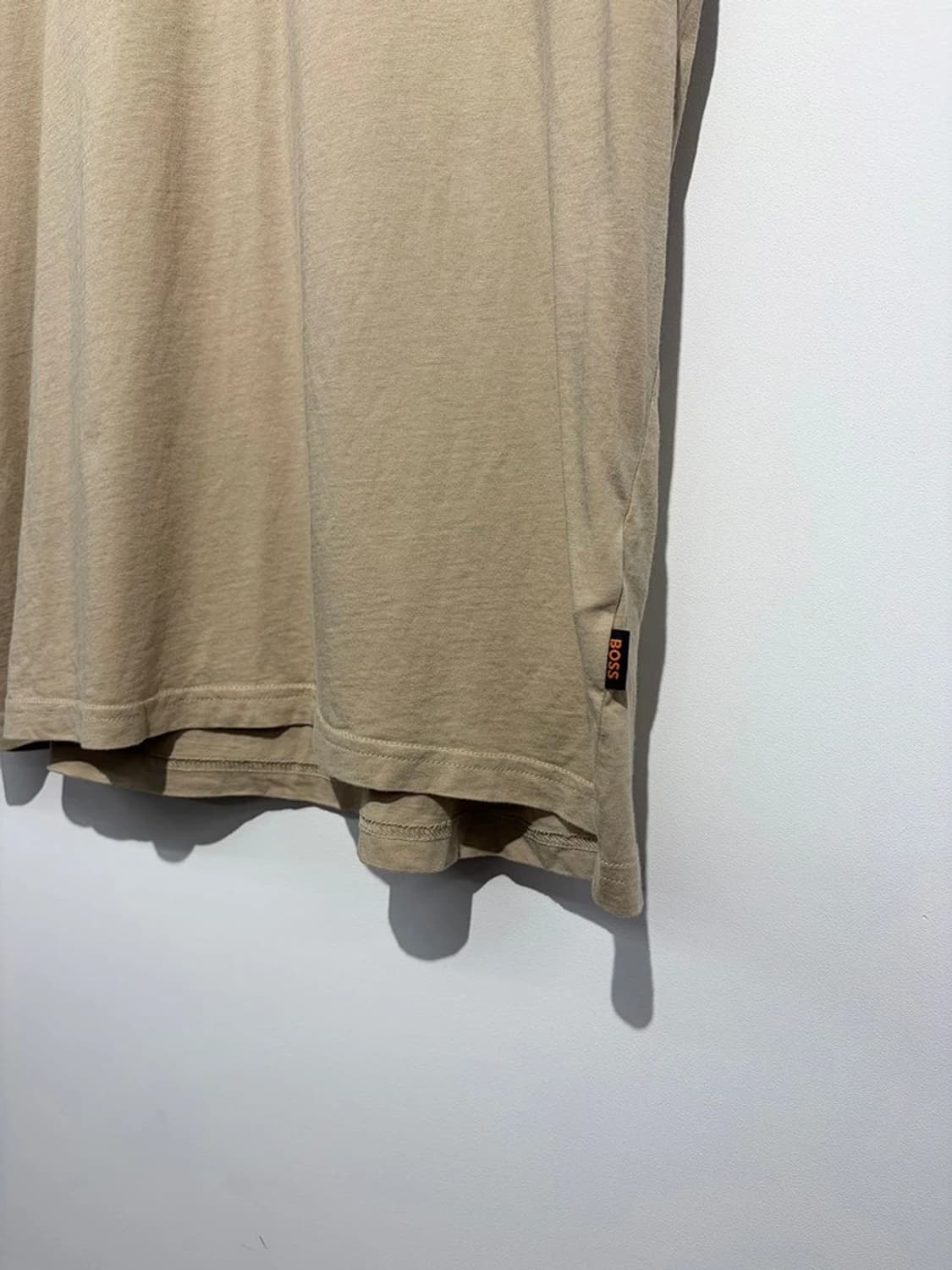 휴고보스 BOSS 프론트 로고 코튼 반팔 티셔츠 PN9805 상품이미지3