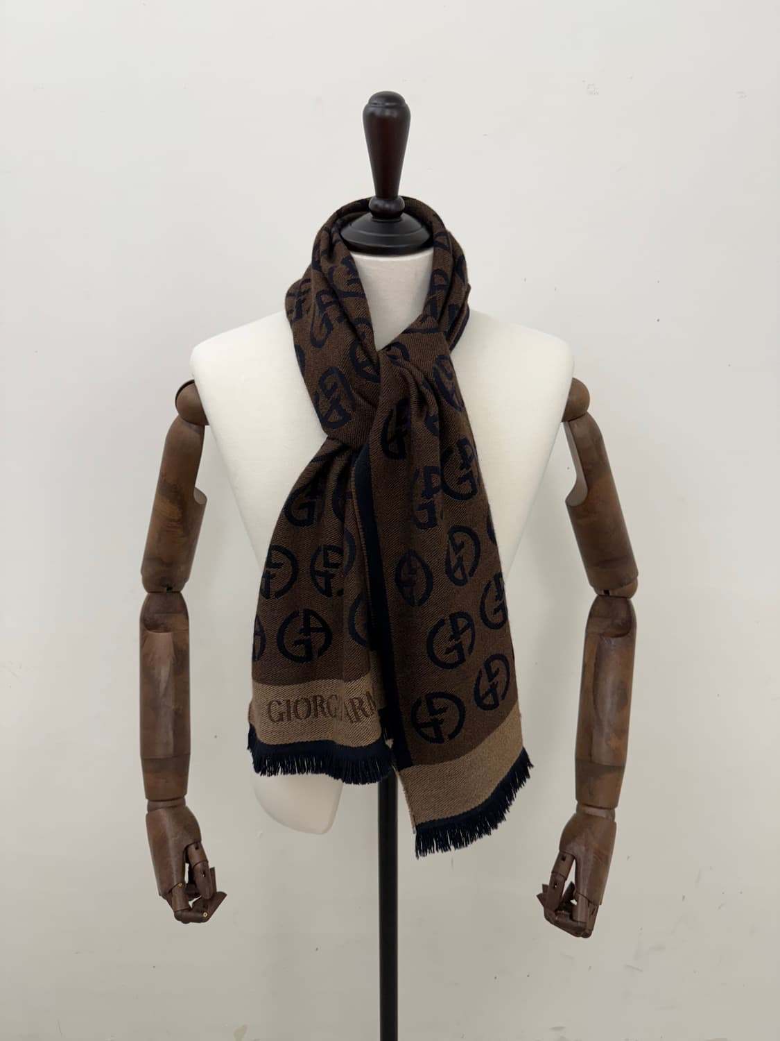 Giorgio Armani 100% Lana Wool muffler 상품이미지1