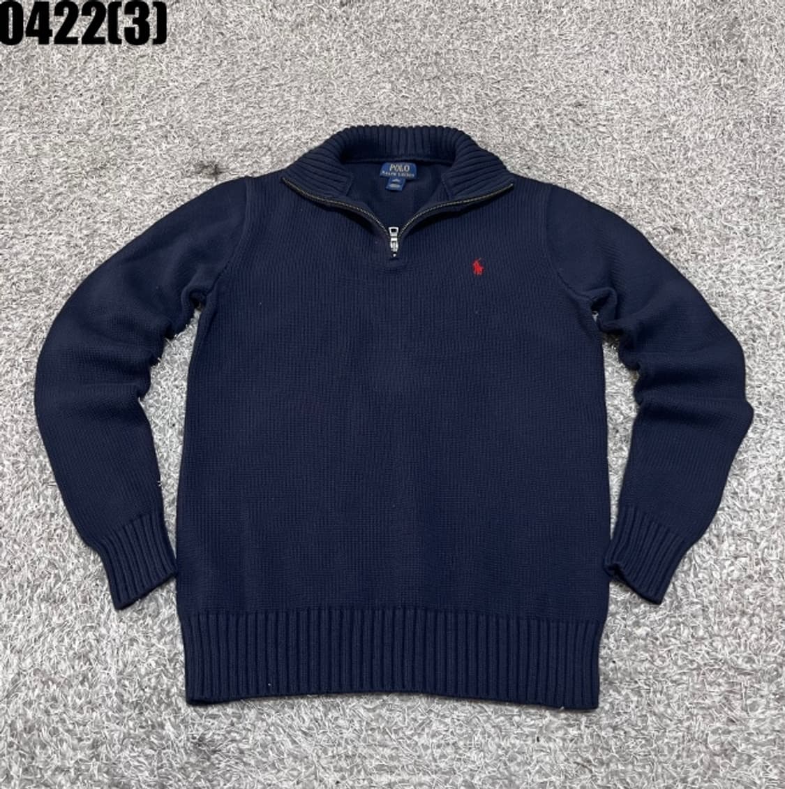 폴로 랄프로렌 니트 반집업 상품이미지1