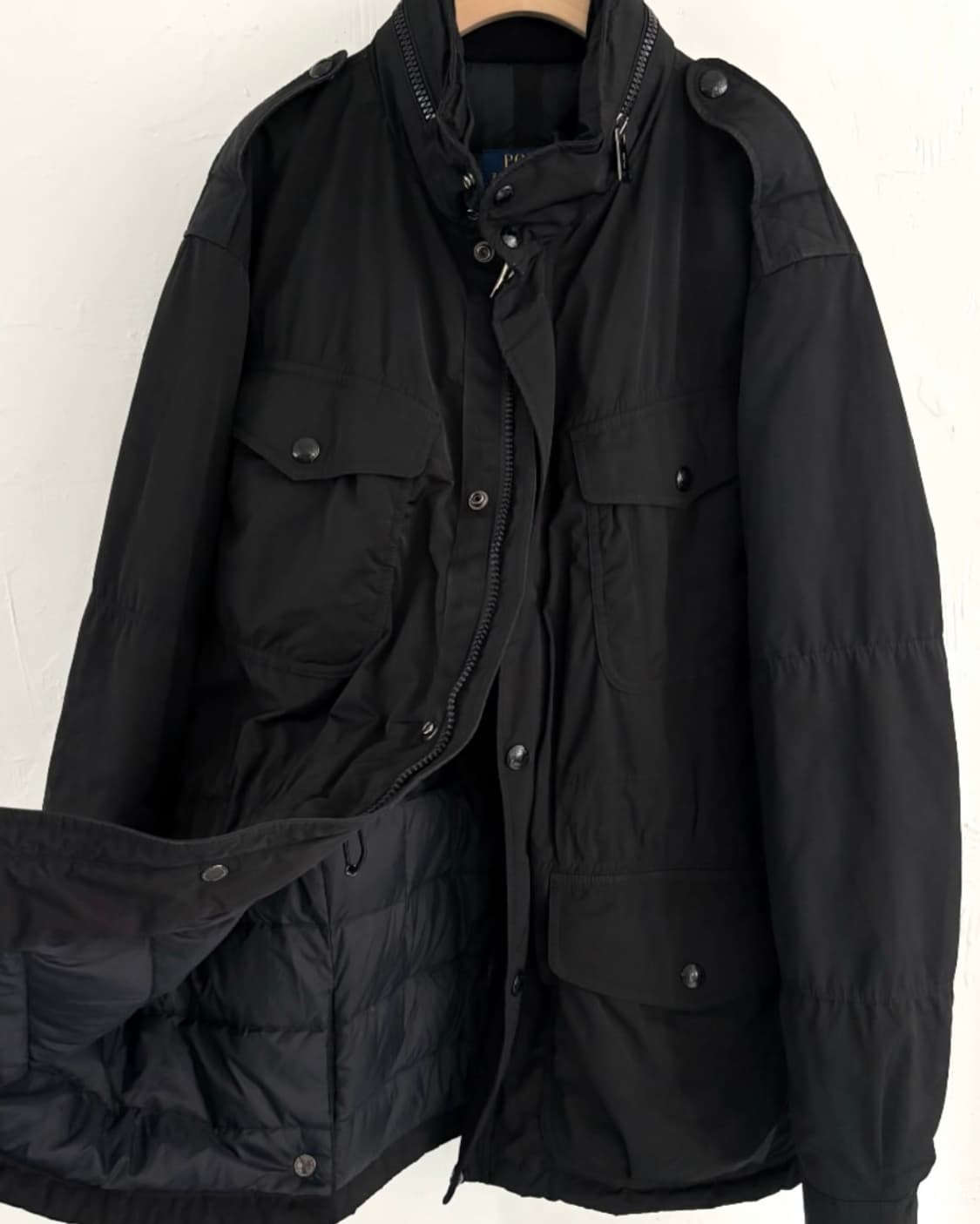 Polo 폴로 랄프로렌 신형 블랙 필드 다운 자켓 상품이미지8