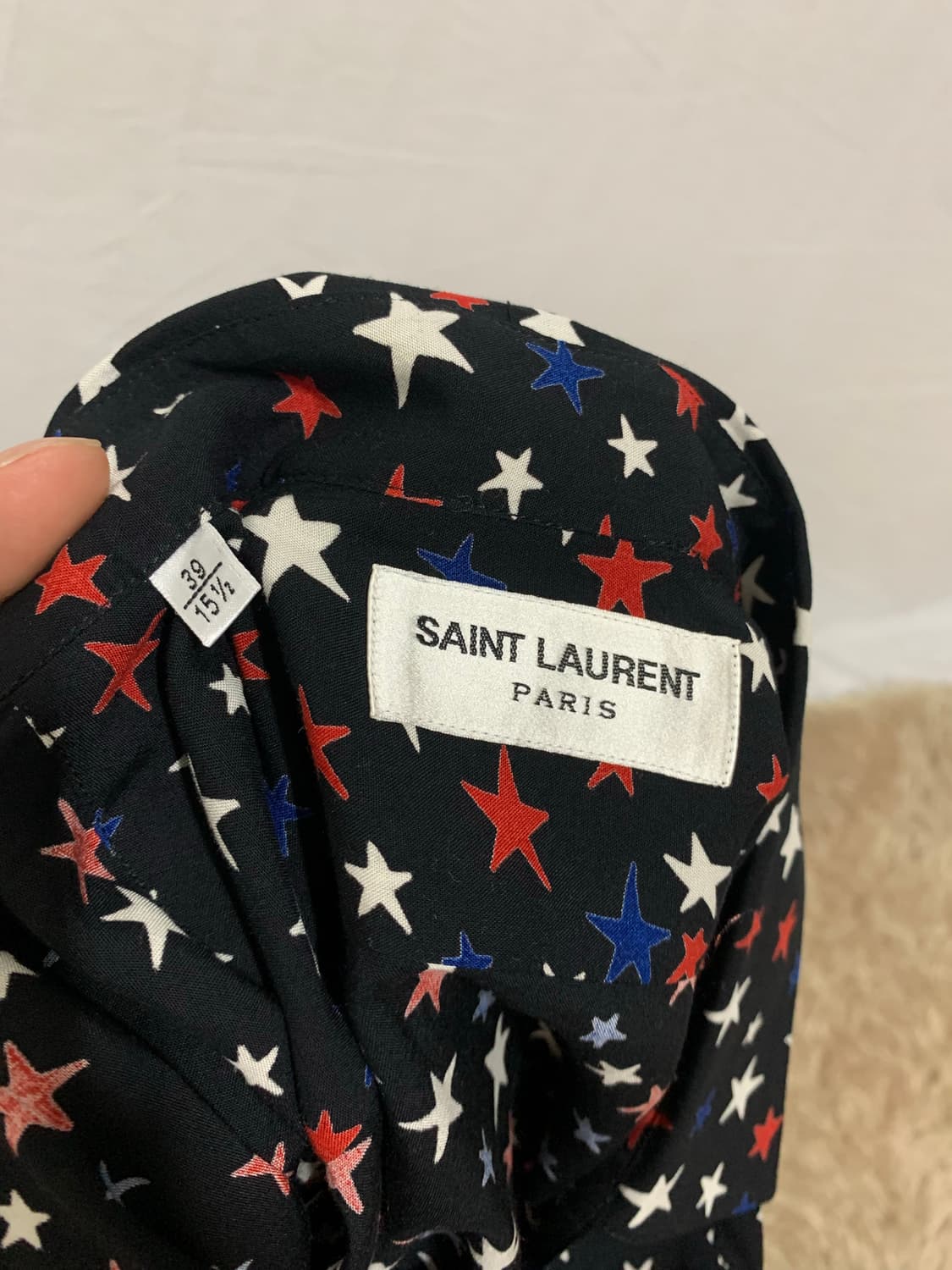 생로랑 스타 셔츠 상품이미지3