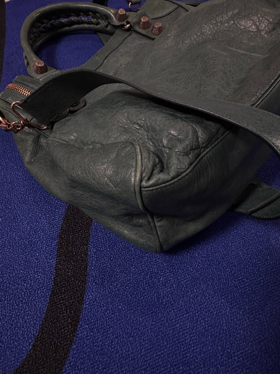 발렌시아가 빈티지 모터백 미듐 정품 상품이미지9