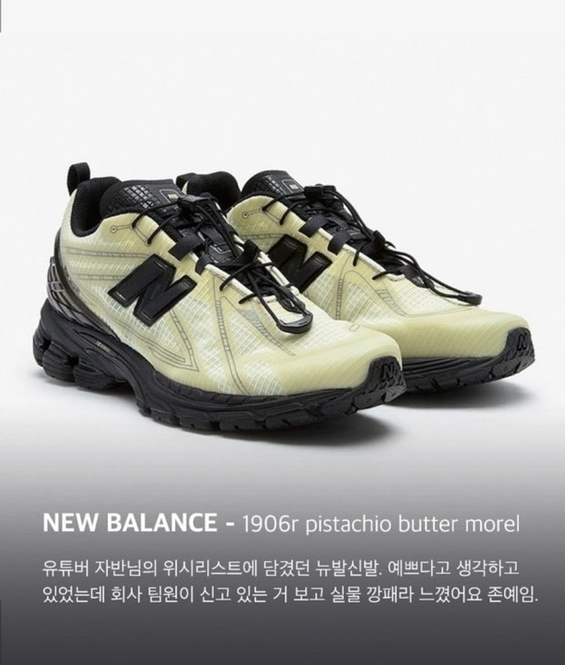 뉴발란스 피스타치오 1906R 240 상품이미지1