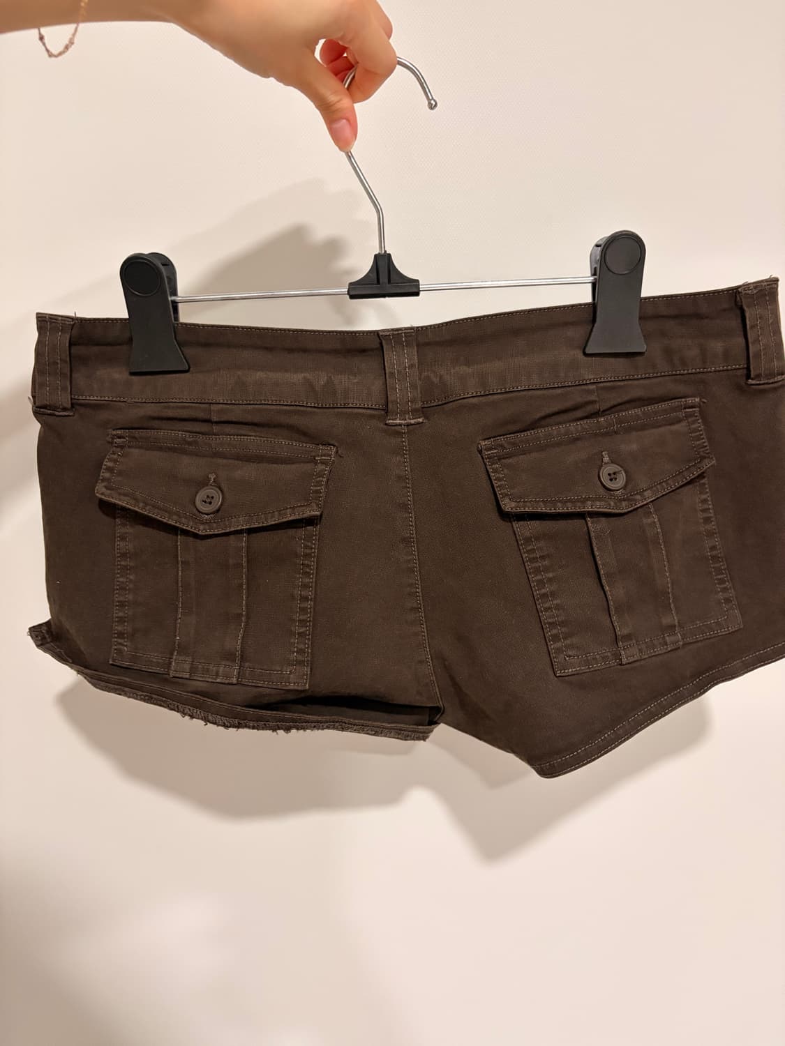 브랜디멜빌 brandy melville 브라운 카고 숏팬츠 상품이미지2