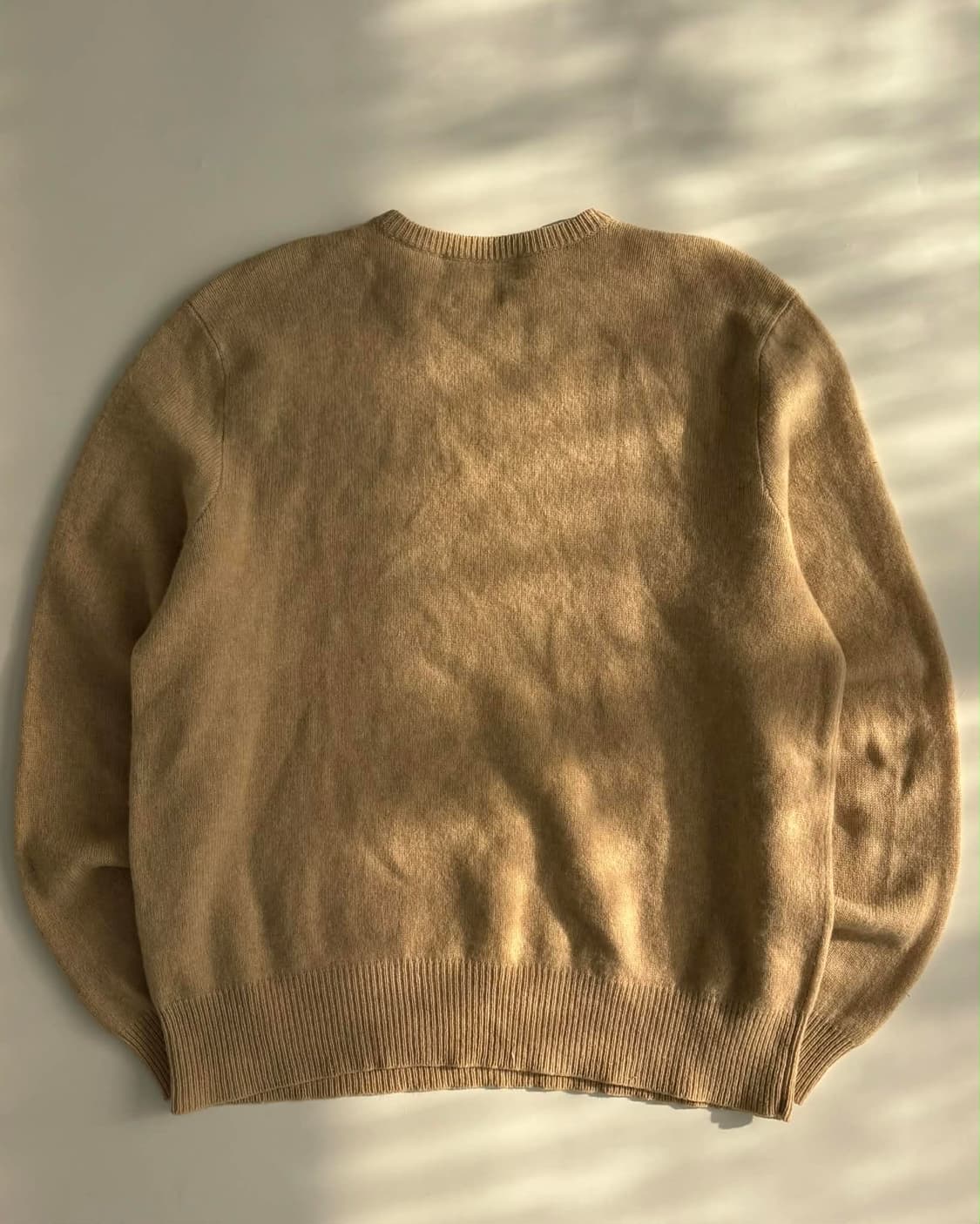 [XL] 폴로 랄프로렌 베이지 램스울 니트 스웨터 상품이미지2