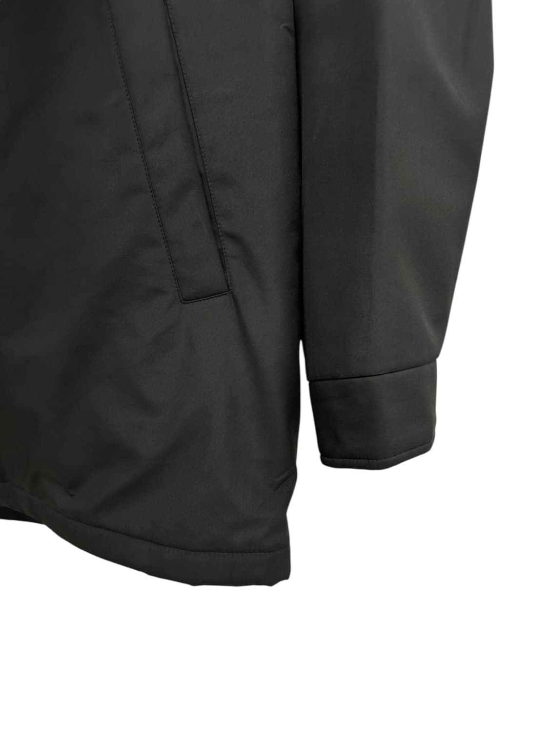 00s YSL 구스다운 자켓 카키그레이 (L)  상품이미지6