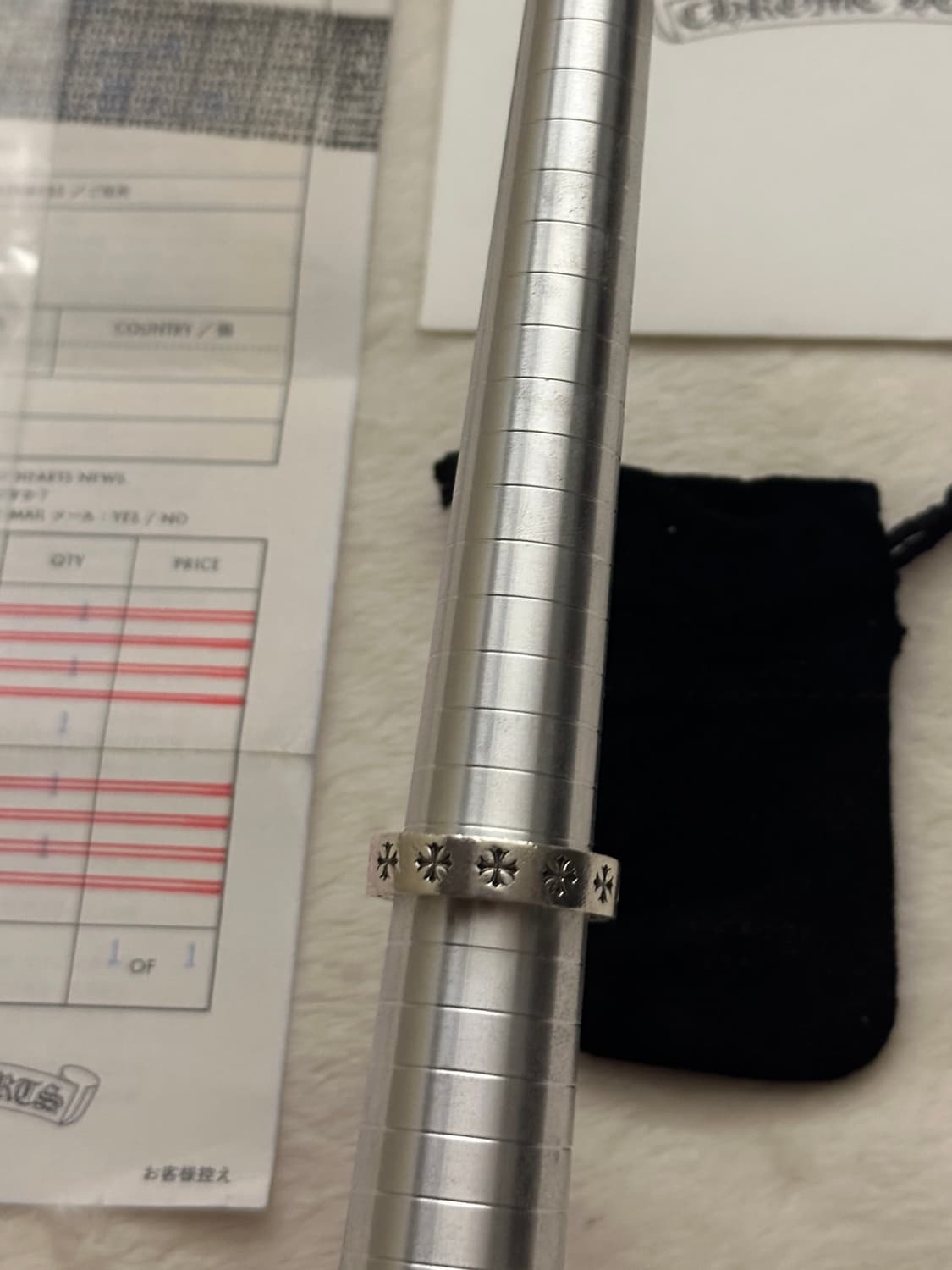 [us10.5] 크롬하츠 스페이서 포에버링 상품이미지6