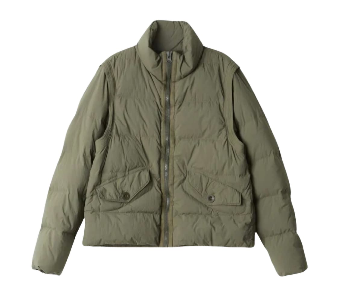 텐씨 오스트랄 다운 베스트 자켓 올리브 48 상품이미지1