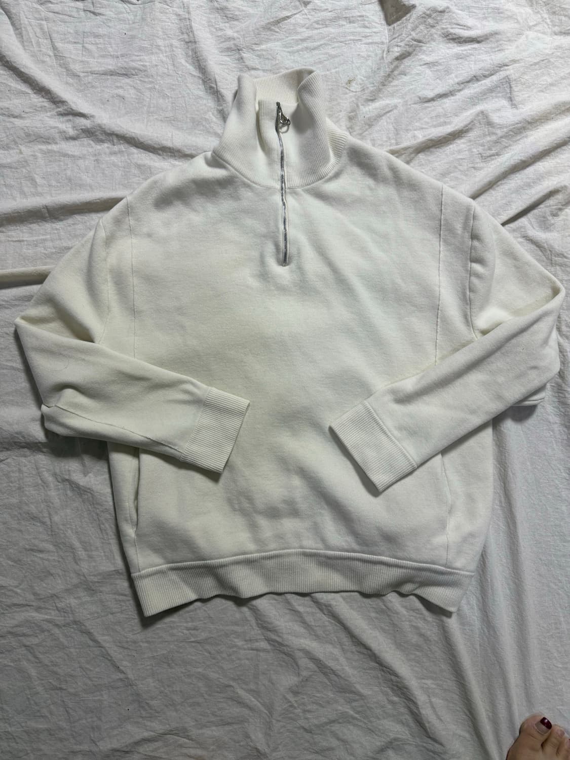 솔리드옴므 하프집업 니트 맨투맨 상품이미지1