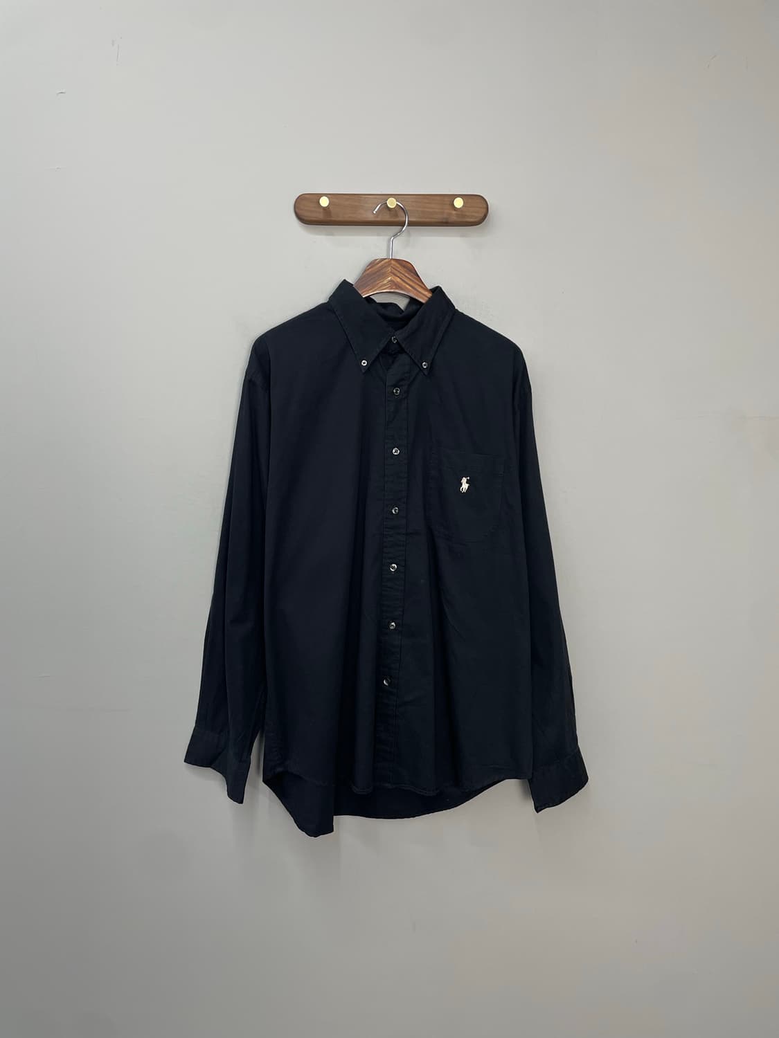 폴로 랄프로렌 블랙 옥스포드 셔츠 H1031 상품이미지2