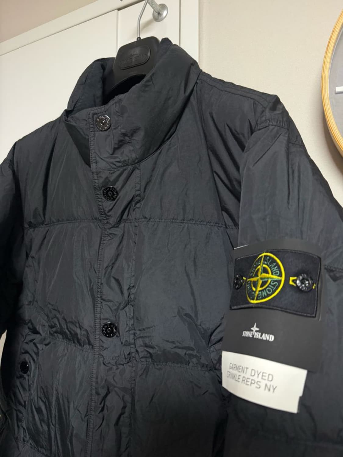 스톤아일랜드 크링클랩스 25fw 논후드 L 상품이미지2