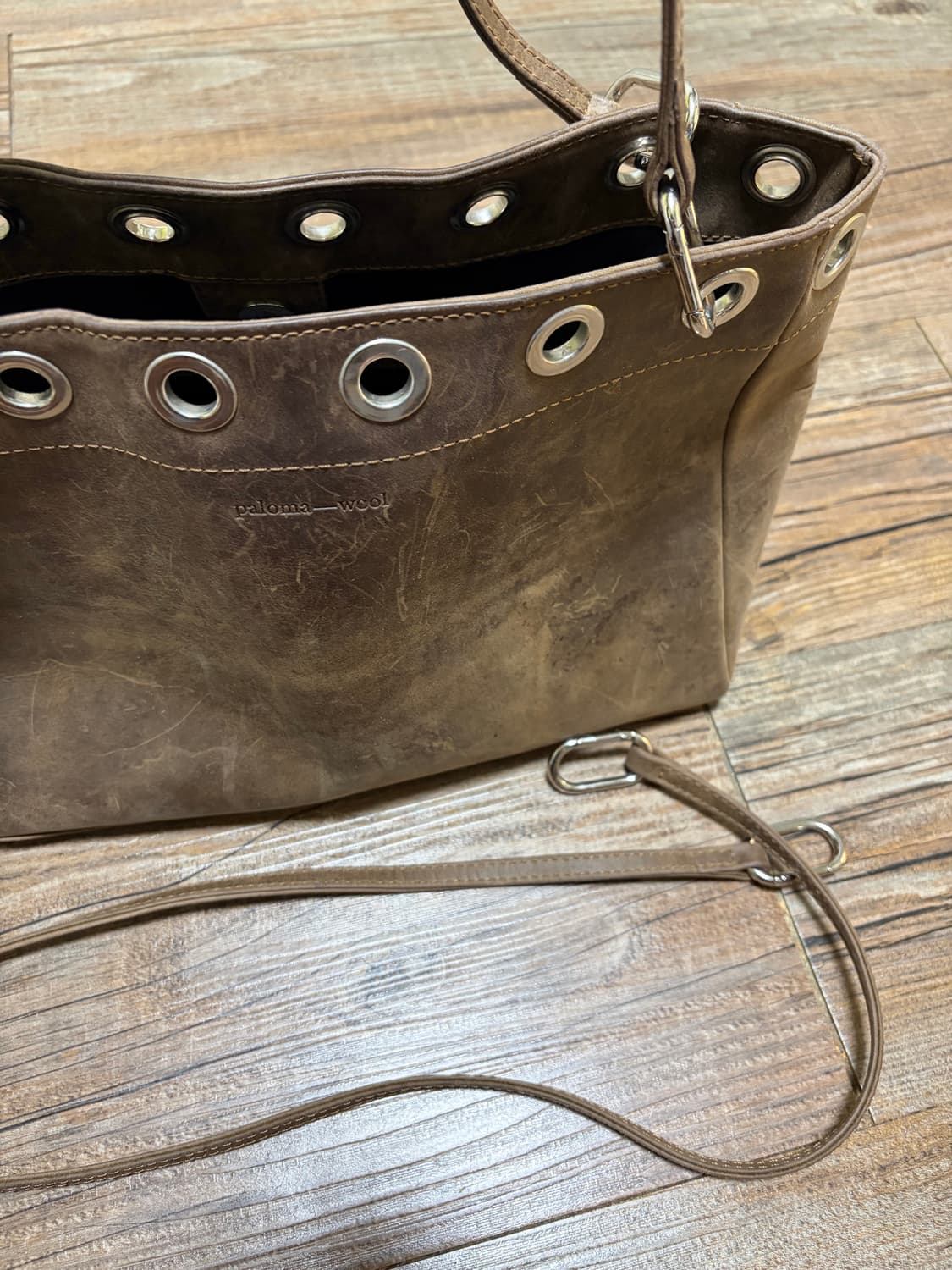 팔로마울 쇼퍼백 브라운 paloma wool 상품이미지6