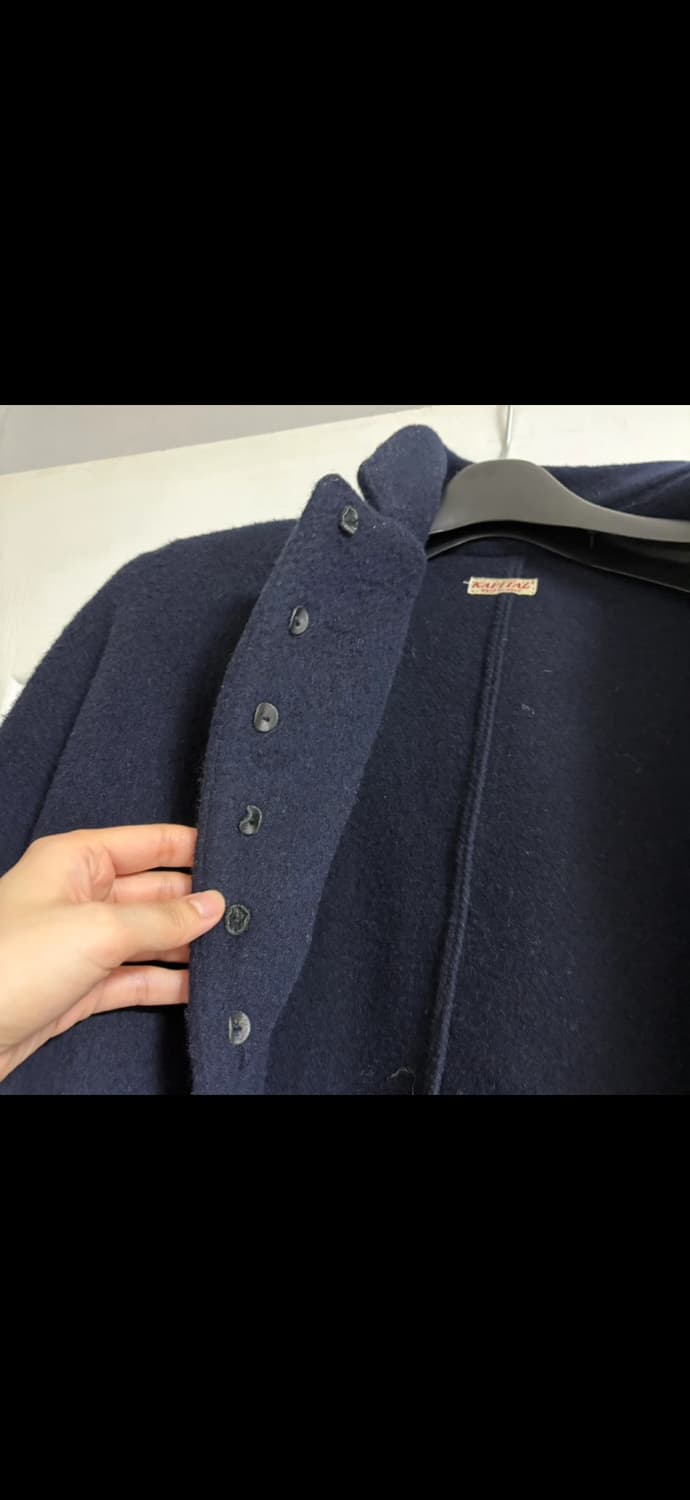 Kapital 캐피탈 다크네이비 울 자켓 코트 (1) 상품이미지5