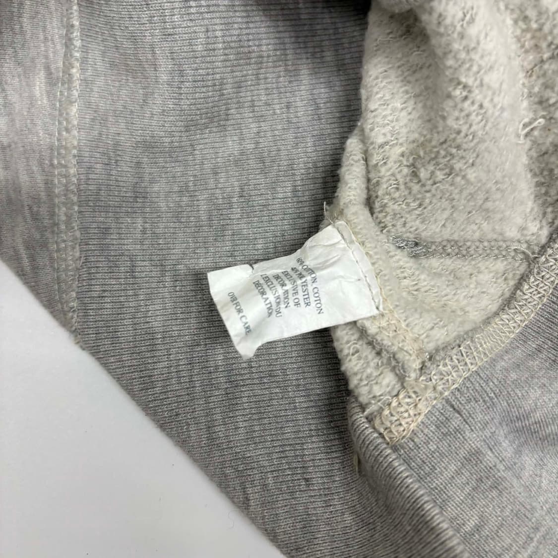 아베크롬비 y2k 여리핏 그레이 대대장 후드티 스웻 셔츠(S) 상품이미지7