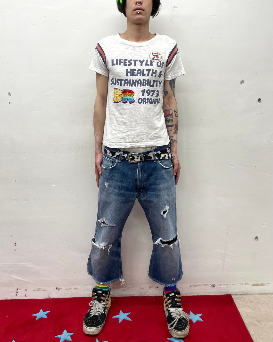 br Star Rainbow Stadium T-shirt  상품이미지5