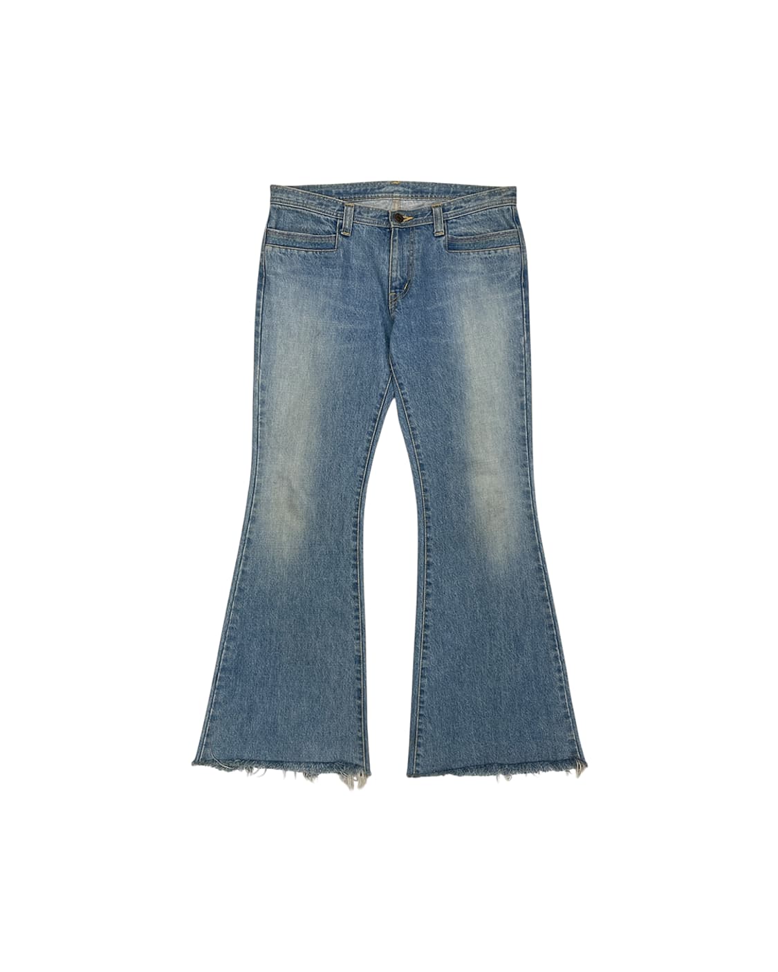 히스테릭 글래머 더 슈퍼 히스 프린티드 부츠컷 데님 팬츠 상품이미지4