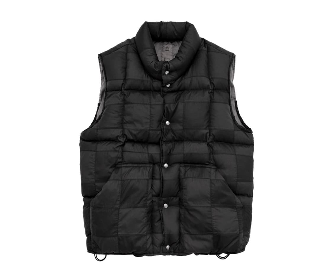 4) 폴리테루 패치드 다운 푸퍼 베스트 블랙 상품이미지1