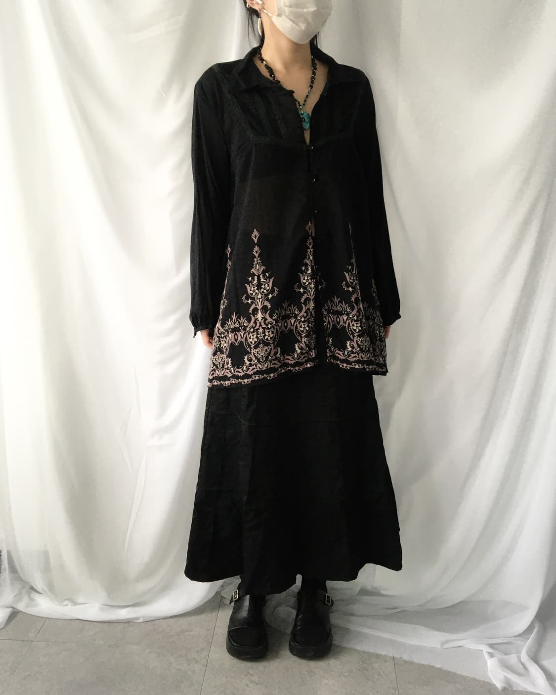 Ethnic mood blouse 상품이미지6