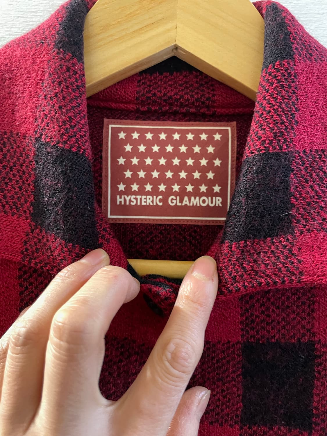  HYSTERIC GLAMOUR 니트 셔츠 상품이미지6