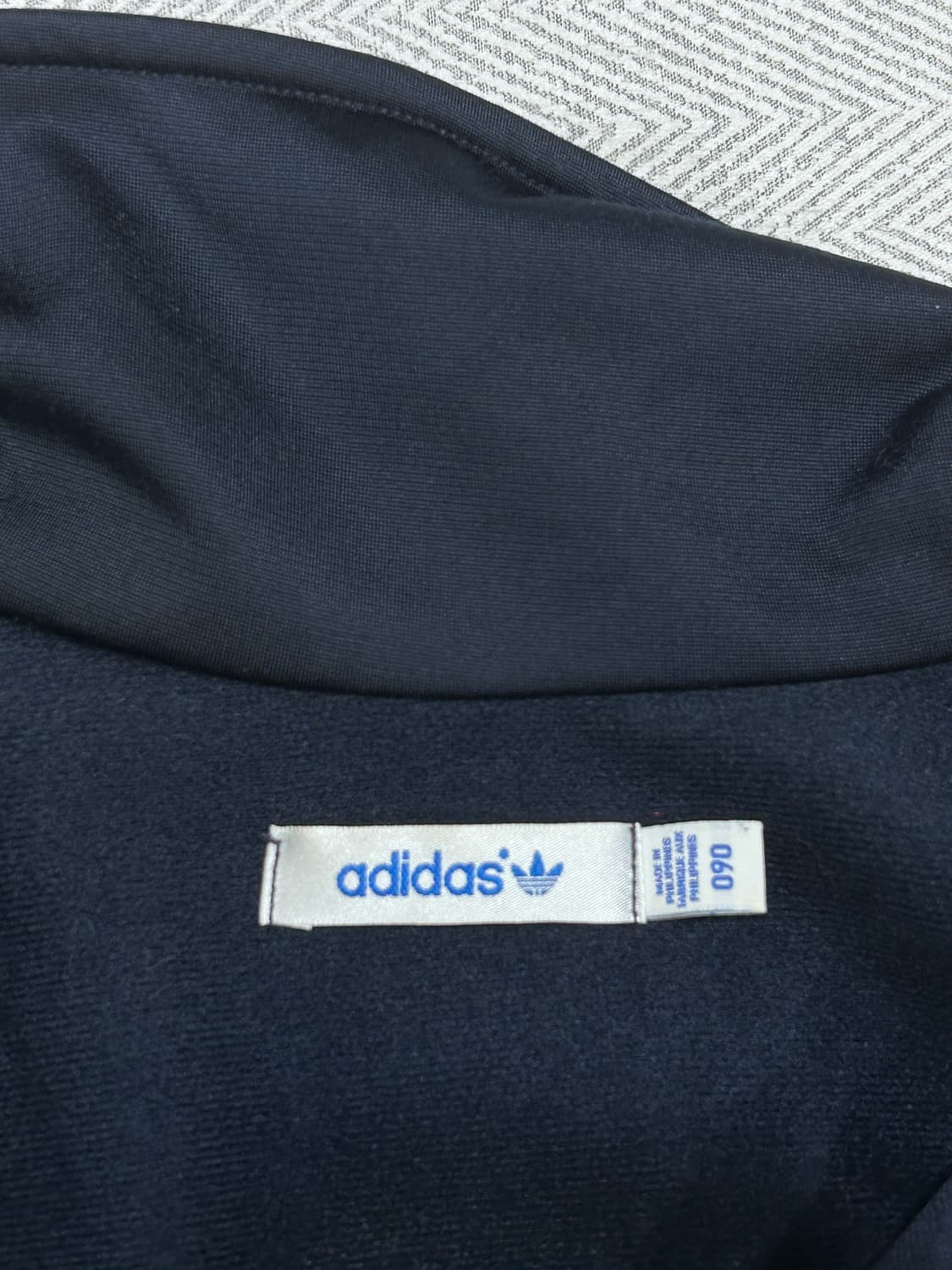 [90] 아디다스 파이어버드 져지 트랙탑 네이비레드 여성 90사이즈 상품이미지7