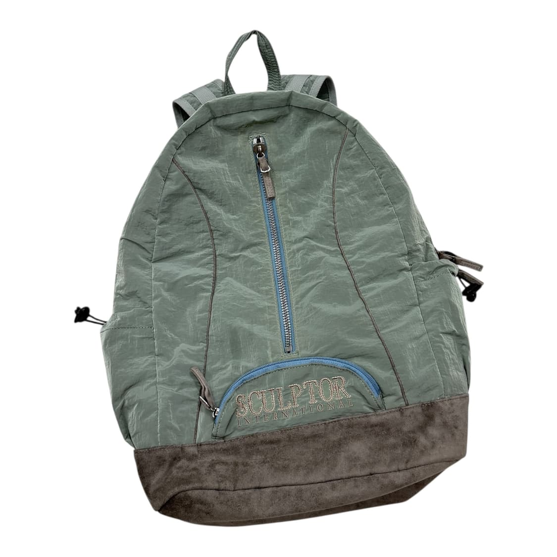 스컬프터 올드스쿨 슬라우치 백팩 가방 세이지 그린 상품이미지2