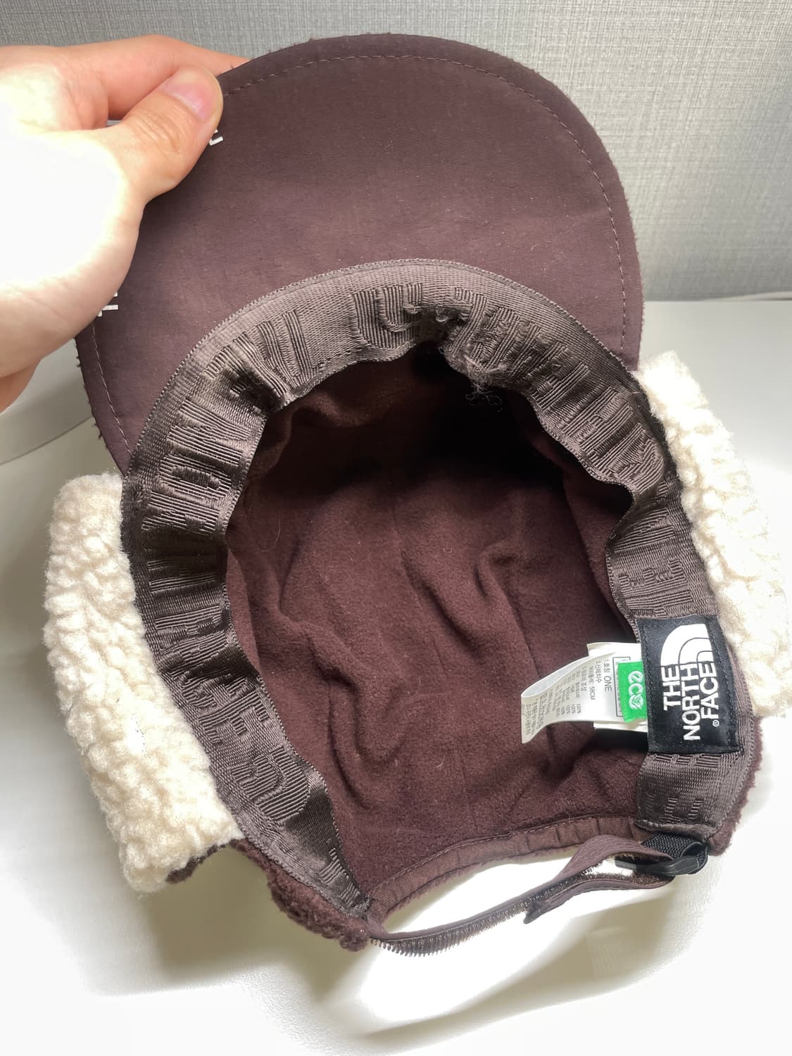 노스페이스 플리스 이어머프캡 브라운 상품이미지3